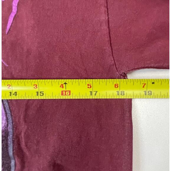 Urban Outfitters Prince Purple Rain Short Sleeve Tee pink Distressed Sm/Med - Picture 7 of 8